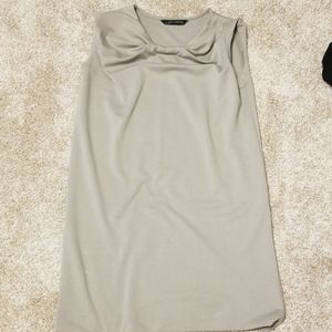 Zara knot front shift dress